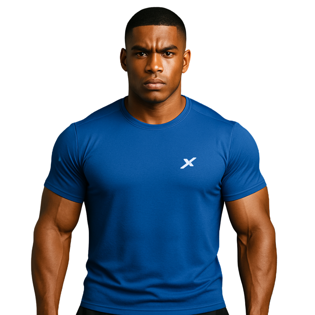 CAMISETA DRY TECH MODAL BÁSICA - AZUL