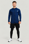 Jaqueta Esportiva Masculina Com Proteção Uv Azul