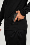 Jaqueta Esportiva Masculina Com Proteção Uv Preto