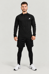Jaqueta Esportiva Masculina Com Proteção Uv Preto