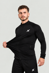 Jaqueta Esportiva Masculina Com Proteção Uv Preto