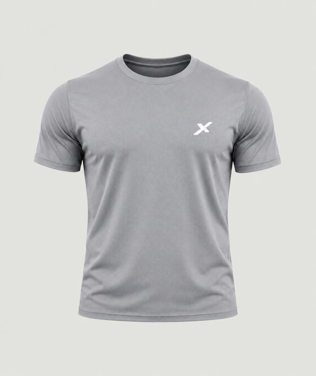 Camiseta Dry Fit Básica Cinza