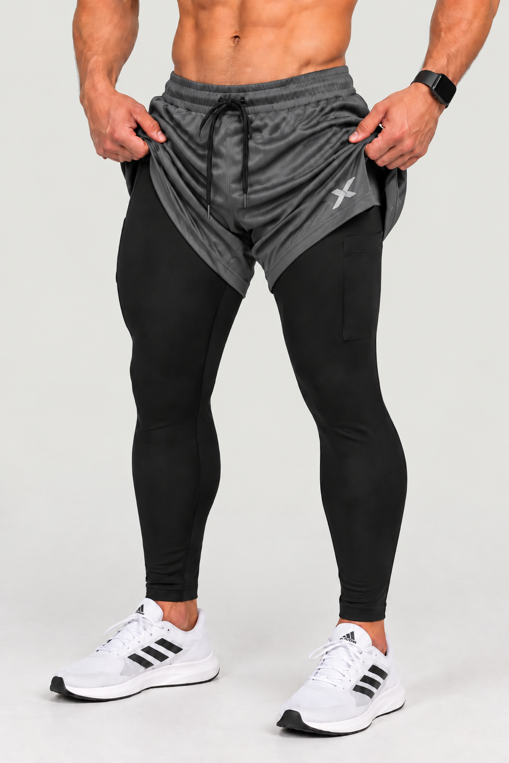 Kit 2 Calças + 1 Shorts + 1 Shorts de Brinde