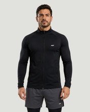 Jaqueta Esportiva Masculina Com Proteção Uv Preto