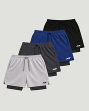 Kit 4  Bermudas Compressão Masculina