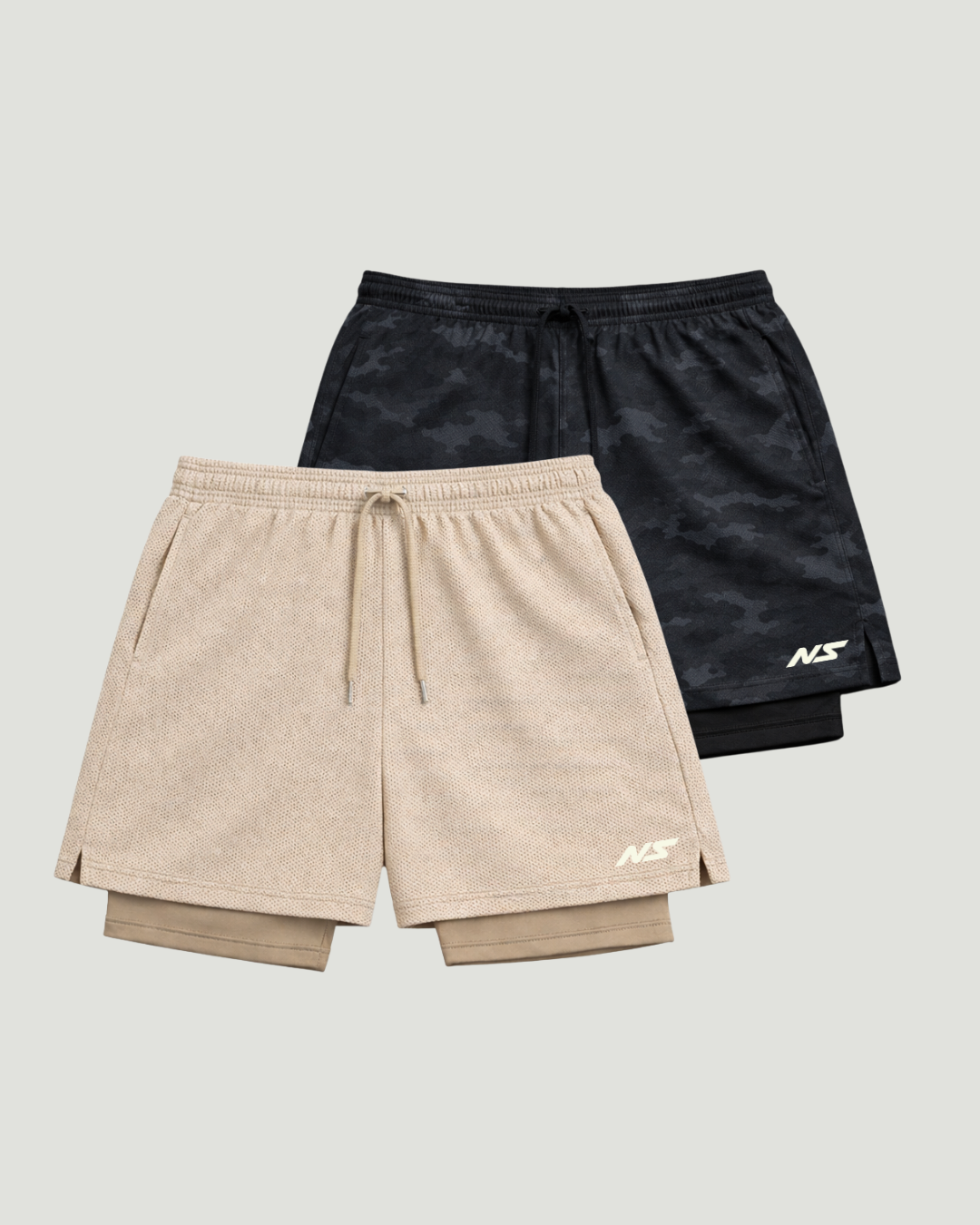 Kit 2 Bermudas Compressão Masculina