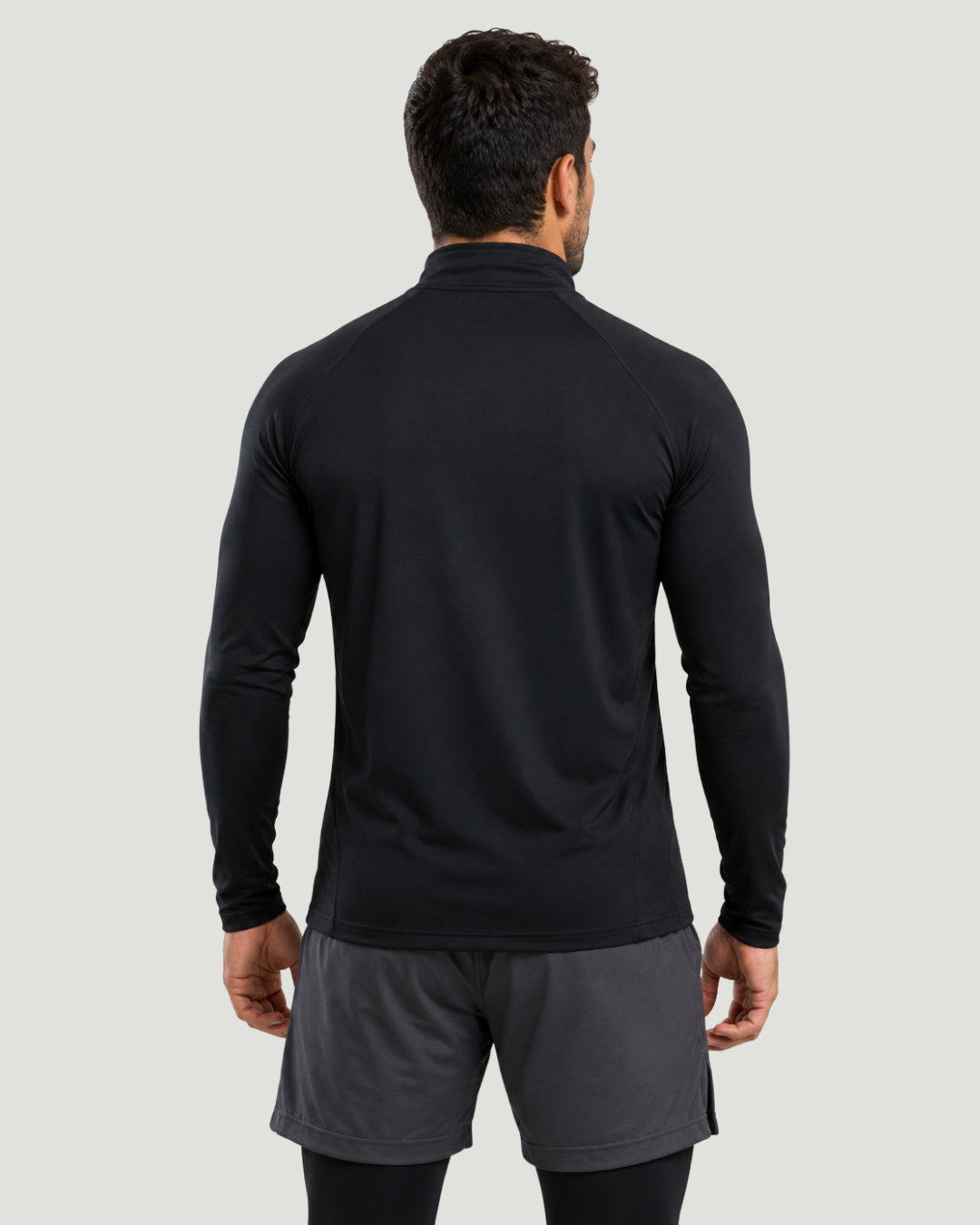 Jaqueta Esportiva Masculina Com Proteção Uv Preto