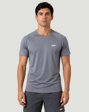 Camiseta Prime Raglan Cinza